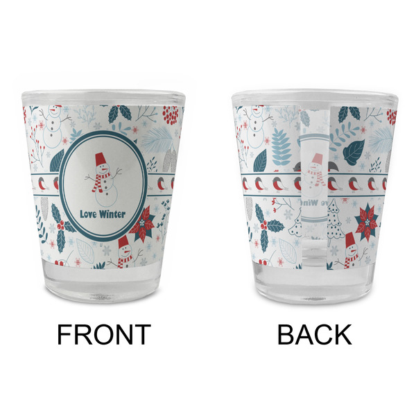 Winter Snowman Glass Shot Glass - Standard - APPROVAL