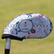 Winter Snowman Golf Club Cover - Front