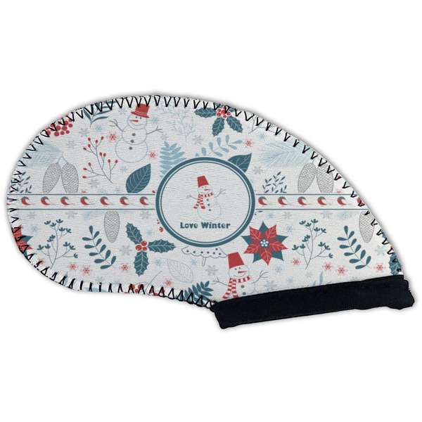 Winter Snowman Golf Club Covers - BACK