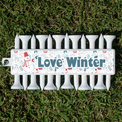 Winter Golf Tees & Ball Markers Set (Personalized)