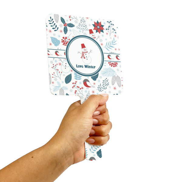 Winter Snowman Hand Mirrors - Alt View