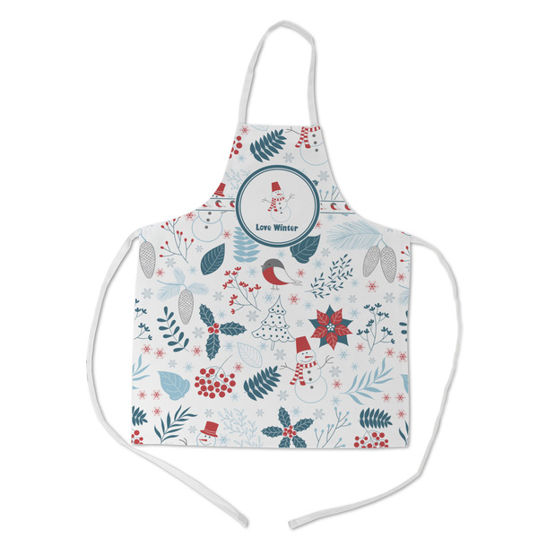 Custom Winter Snowman Kid's Apron