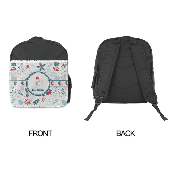 Winter Snowman Kid's Backpack - Approval
