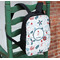 Winter Snowman Kids Backpack - In Context