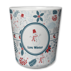 Winter Plastic Tumbler 6oz (Personalized)