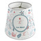 Winter Snowman Poly Film Empire Lampshade - Angle View