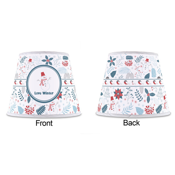 Winter Snowman Poly Film Empire Lampshade - Approval