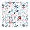 Winter Snowman Microfiber Dish Rag - Front/Approval