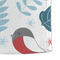 Winter Snowman Microfiber Dish Towel - DETAIL