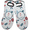 Winter Snowman Neoprene Oven Mitts - Set of 2