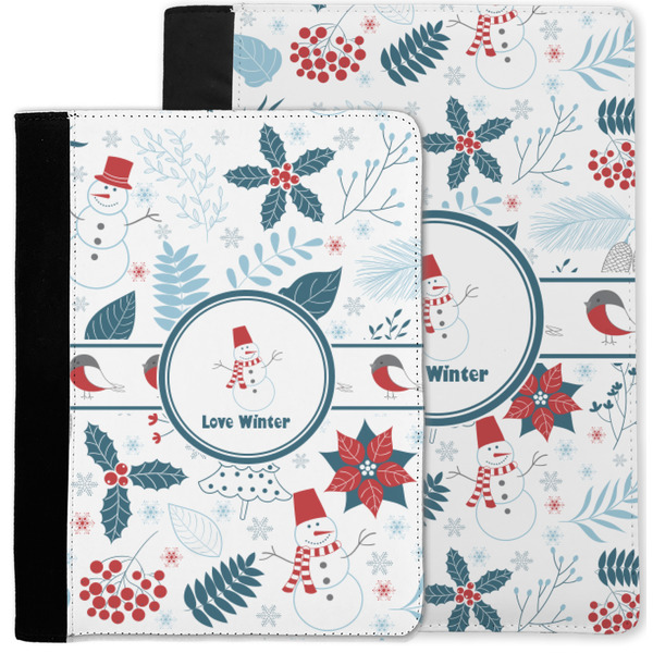 Winter Snowman Notebook Padfolio - MAIN