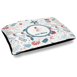 Winter Snowman Dog Bed