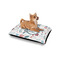 Winter Snowman Outdoor Dog Beds - Small - IN CONTEXT