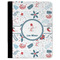 Winter Snowman Padfolio Clipboards - Large - FRONT