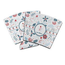Winter Snowman Party Cup Sleeve
