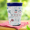 Winter Snowman Party Cup Sleeves - with bottom - Lifestyle