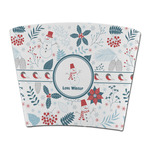Winter Snowman Party Cup Sleeve - without bottom