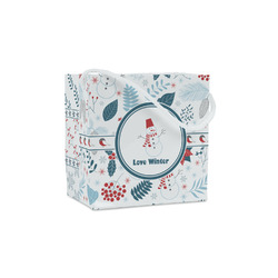 Winter Snowman Party Favor Gift Bags - Matte