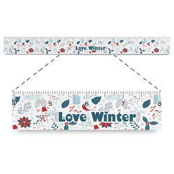 Winter Snowman Plastic Ruler - 12"