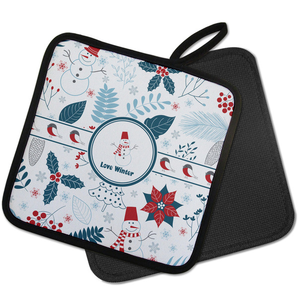 Winter Snowman Pot Holders - PARENT MAIN