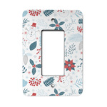Winter Snowman Rocker Style Light Switch Cover