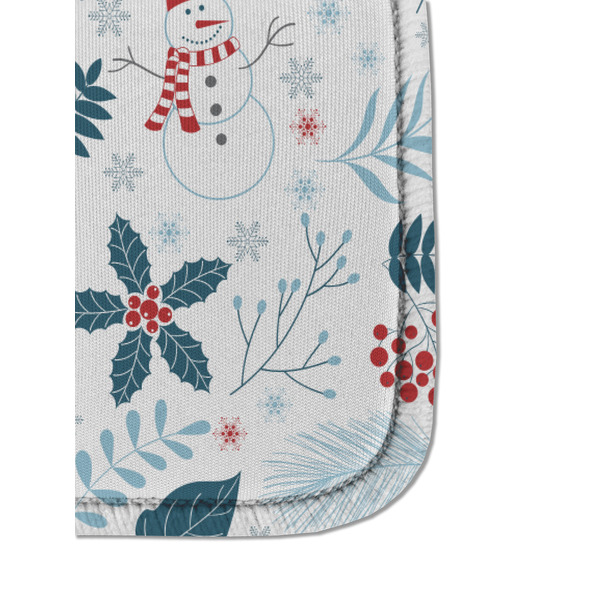 Winter Snowman Sanitizer Holder Keychain - Detail