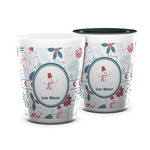 Winter Snowman Ceramic Shot Glass - 1.5 oz