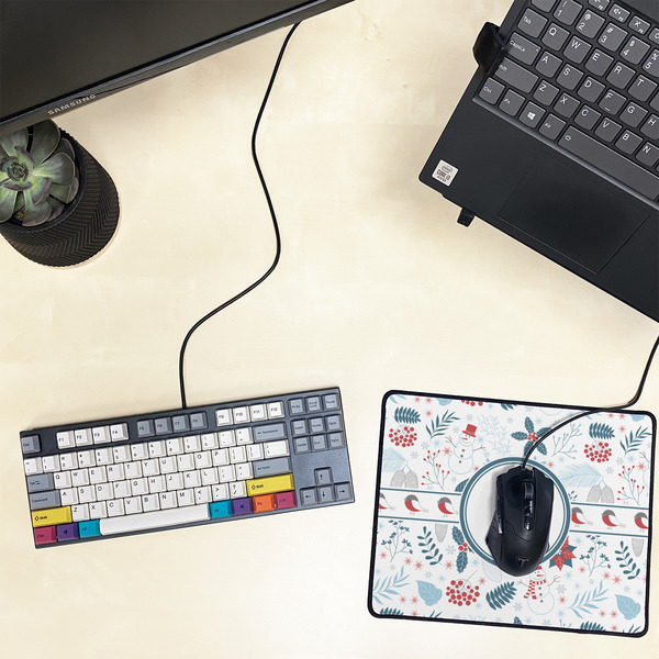 Winter Snowman Small Gaming Mats - LIFESTYLE