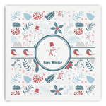 Winter Snowman Paper Dinner Napkins