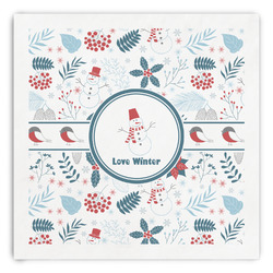 Winter Snowman Paper Dinner Napkins