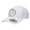 Winter Snowman Trucker Hat - White