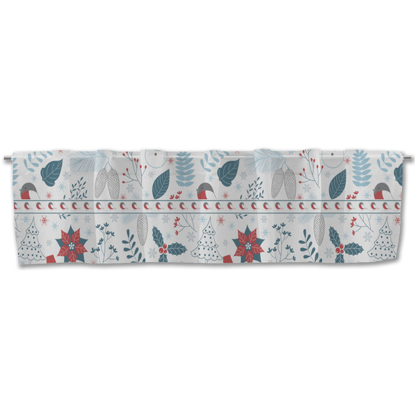Winter Snowman Valance - Front