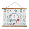 Winter Snowman Wall Hanging Tapestry - Landscape - MAIN
