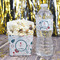 Winter Snowman Water Bottle Label - w/ Favor Box