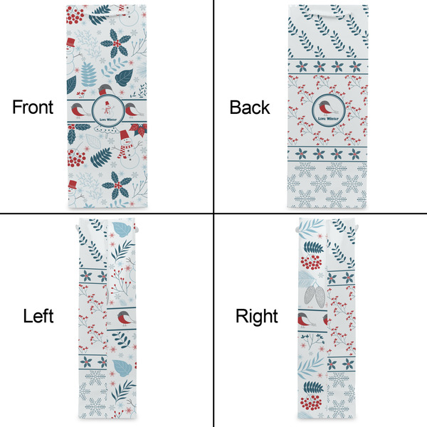 Winter Snowman Wine Gift Bag - Gloss - Approval