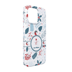 Winter Snowman iPhone Case - Plastic - iPhone 13 Pro