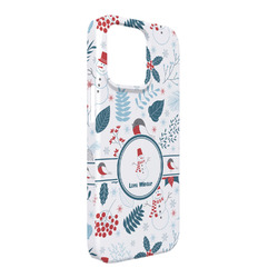 Winter Snowman iPhone Case - Plastic - iPhone 13 Pro Max