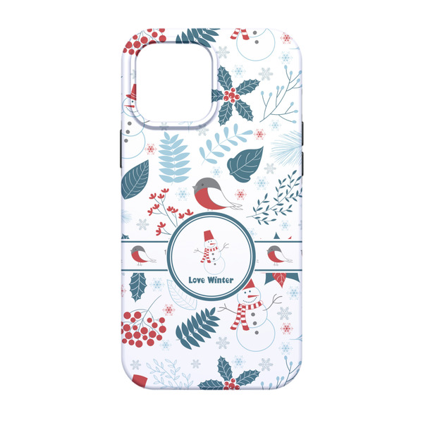Winter Snowman iPhone 13 Pro Tough Case - Back