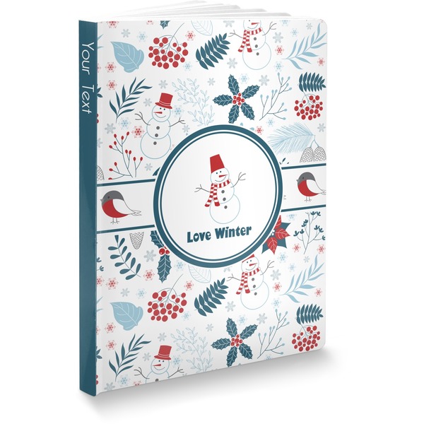 Custom Winter Softbound Notebook (Personalized)