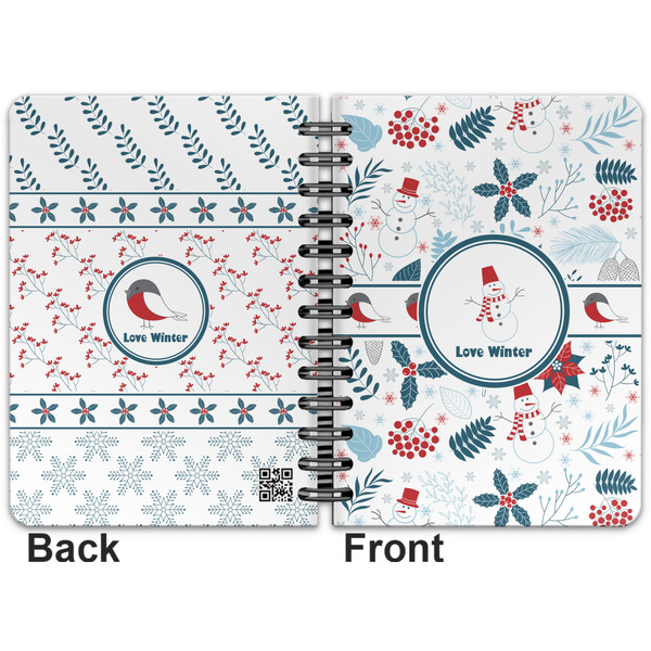 Winter Spiral Journal 5 x 7 - Apvl