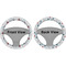 Winter Steering Wheel Cover- Front and Back