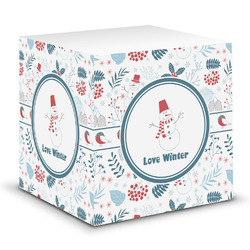 Winter Sticky Note Cube (Personalized)