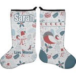 Winter Holiday Stocking - Double-Sided - Neoprene