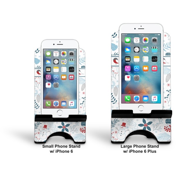 Winter Stylized Phone Stand - Comparison