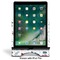 Winter Stylized Tablet Stand - Front with ipad
