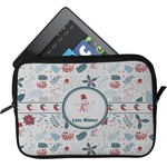 Winter Tablet Case / Sleeve - Small (Personalized)