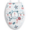 Winter Toilet Seat Decal Elongated