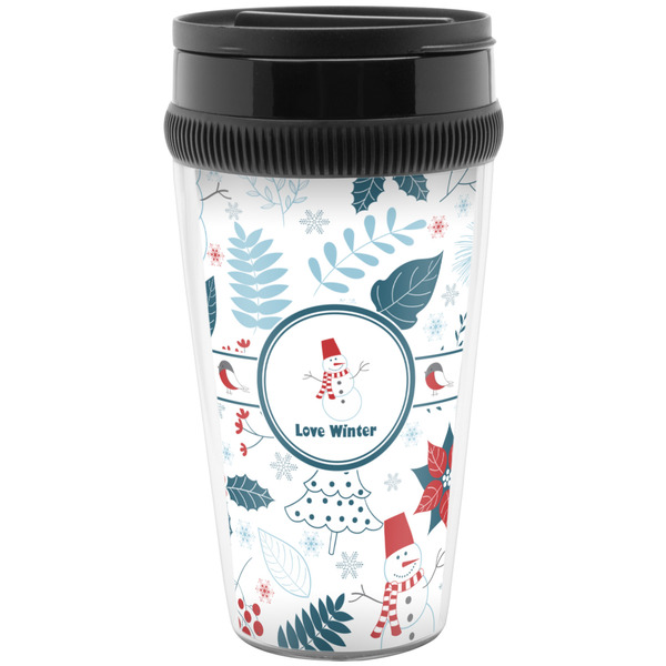 Custom Winter Acrylic Travel Mug without Handle (Personalized)