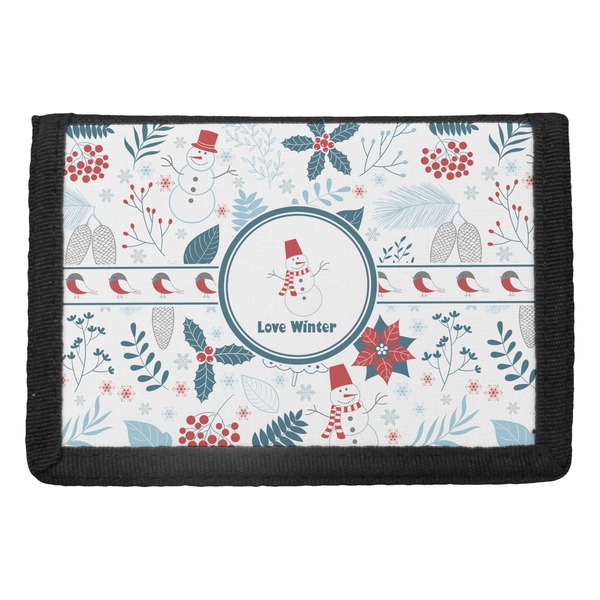 Custom Winter Trifold Wallet (Personalized)
