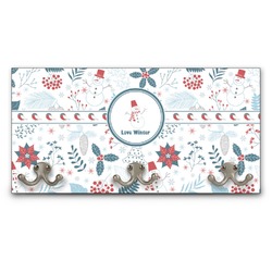Winter Wall Mounted Coat Rack (Personalized)